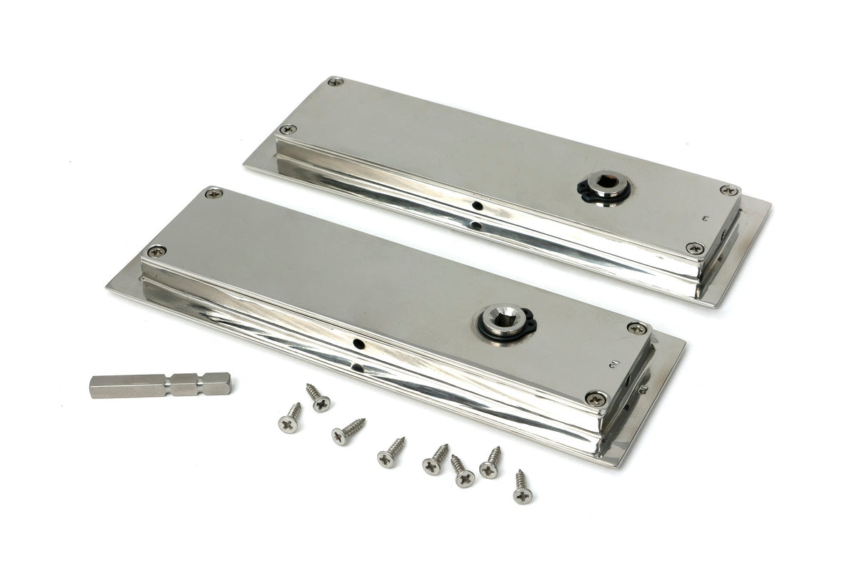 Art Deco Rectangular Pull - Privacy Set by From The Anvil