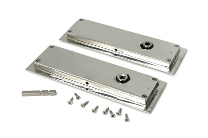 Art Deco Rectangular Pull - Privacy Set by From The Anvil