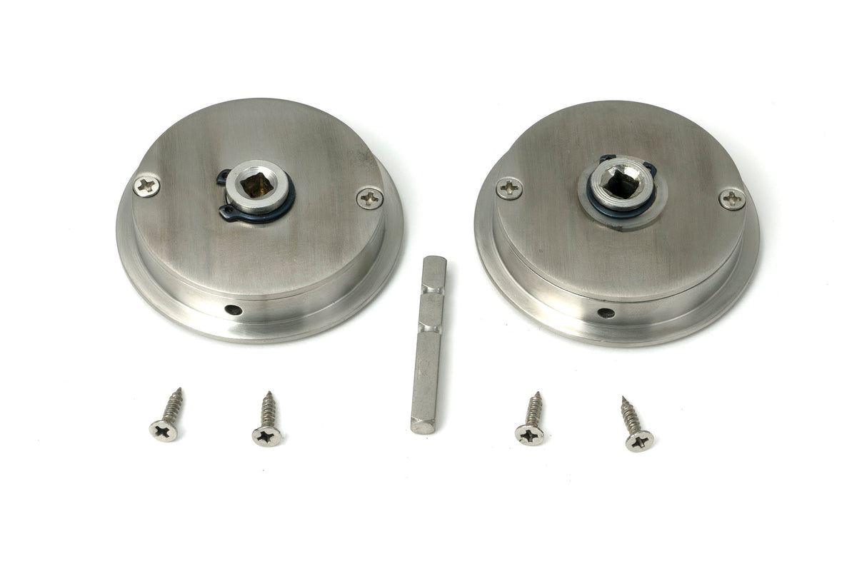 Art Deco Round Pull - Privacy Set by From The Anvil