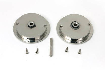 Art Deco Round Pull - Privacy Set by From The Anvil