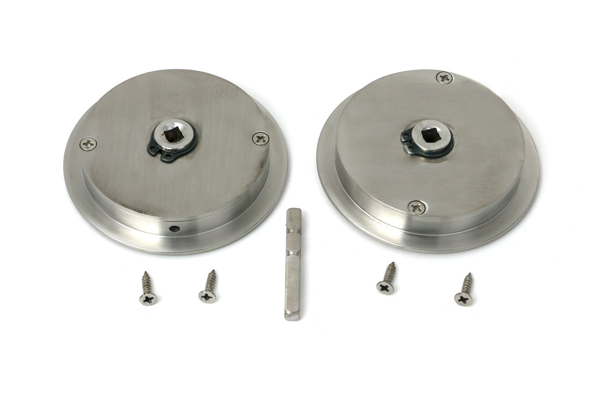 Art Deco Round Pull - Privacy Set by From The Anvil