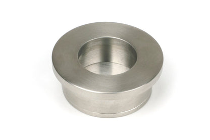 From The Anvil's Satin Marine SS (316) Round Finger Edge Pull