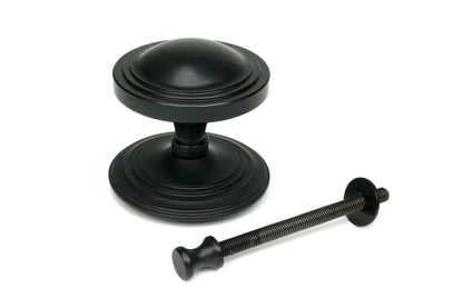 Art Deco Centre Door Knob by From The Anvil
