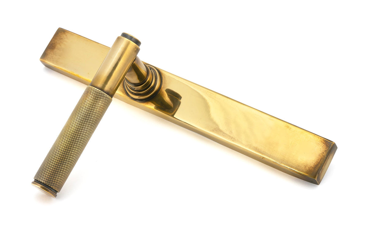 Brompton Slimline Lever Espag. Latch Set by From The Anvil