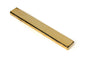 From The Anvil's Aged Brass Slimline External Blank Plate (Each)
