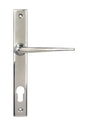 From The Anvil's Polished Marine SS (316) Eaton Slimline Lever Espag. Lock Set