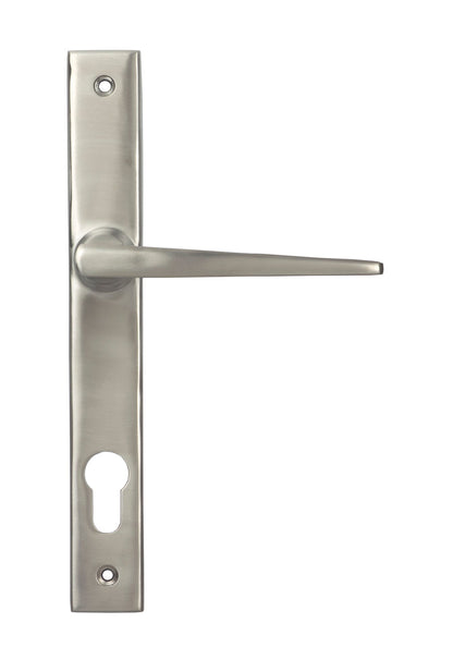 From The Anvil's Satin Marine SS (316) Eaton Slimline Lever Espag. Lock Set