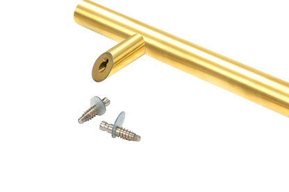 Offset T Bar Handle Secret Fix 32mm dia by From The Anvil
