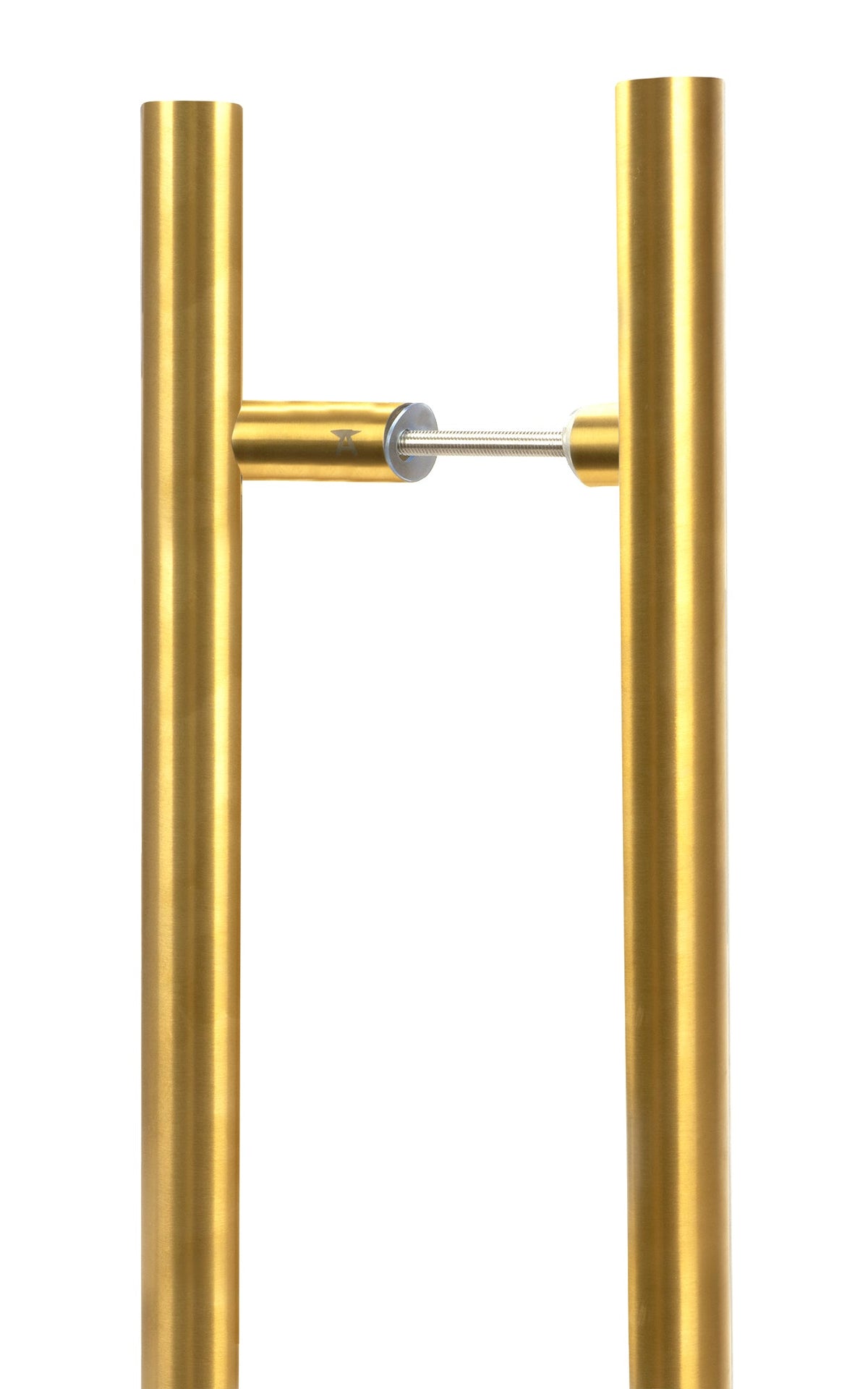 From The Anvil's Aged Brass Offset T Bar Handle B2B 32mm dia