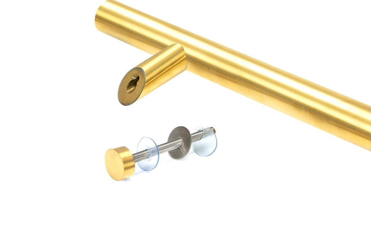 (304) 100mm Bolt Fixings for T Bar (2) - Offset by From The Anvil