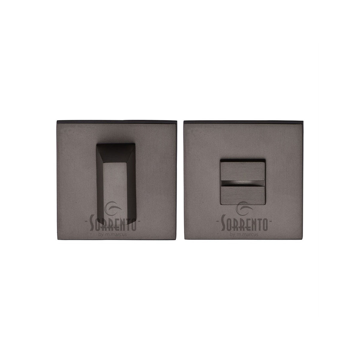 Square Bathroom Turn & Release - 5M-4040 by M Marcus - Heritage Brass