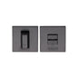 Square Bathroom Turn & Release - 5M-4040 by M Marcus - Heritage Brass