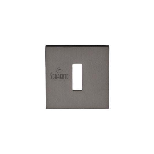 Keyhole Escutcheon Square - 5M-4048-Q by M Marcus - Heritage Brass
