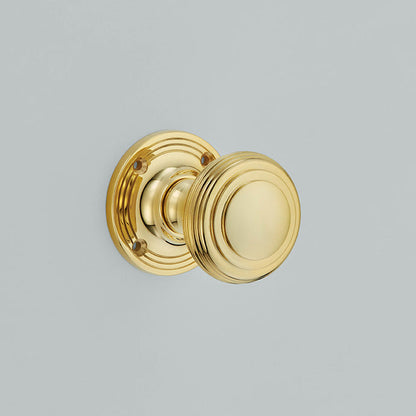 Croft - Reeded & Stepped Cushion Knob 6347ST by Croft Ironmongery