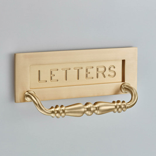 Croft - Letter Plate with Handle 6358 by Croft Ironmongery