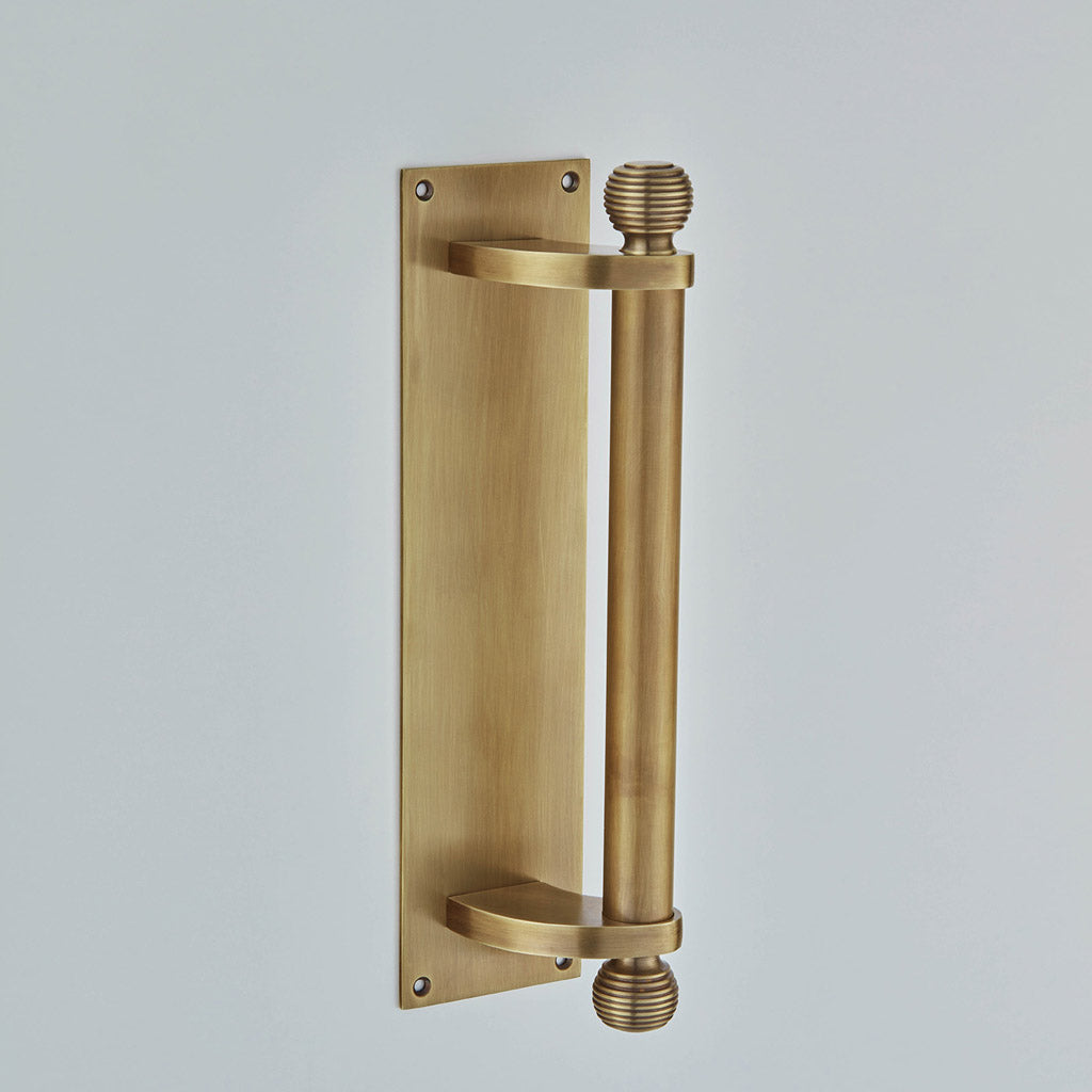 Croft - Pull Handle on Plate 6386 by Croft Ironmongery