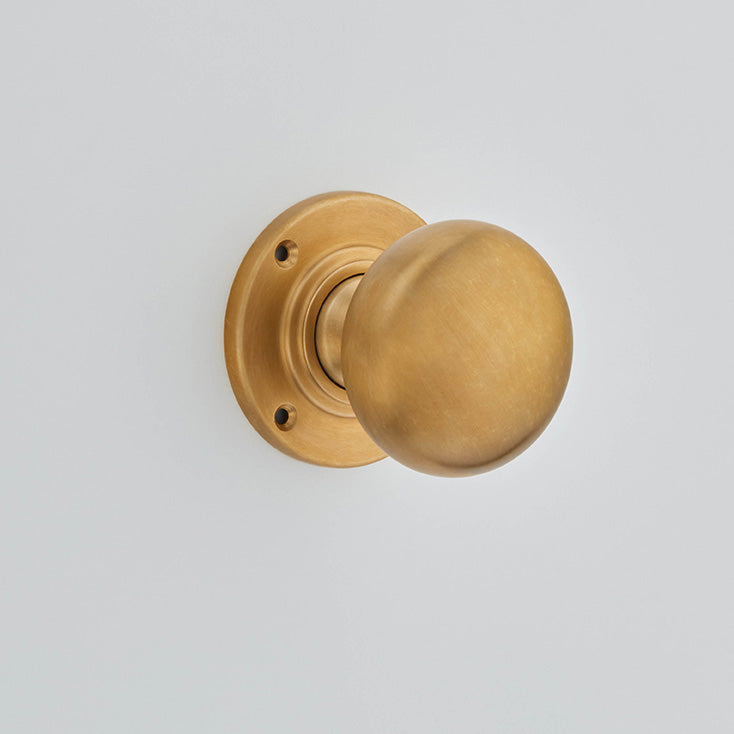 Croft - Bun Rim Knob Furniture 6400R by Croft Ironmongery