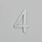 Croft - Arial Font Numerals (Pin Fix) 6420FF by Croft Ironmongery
