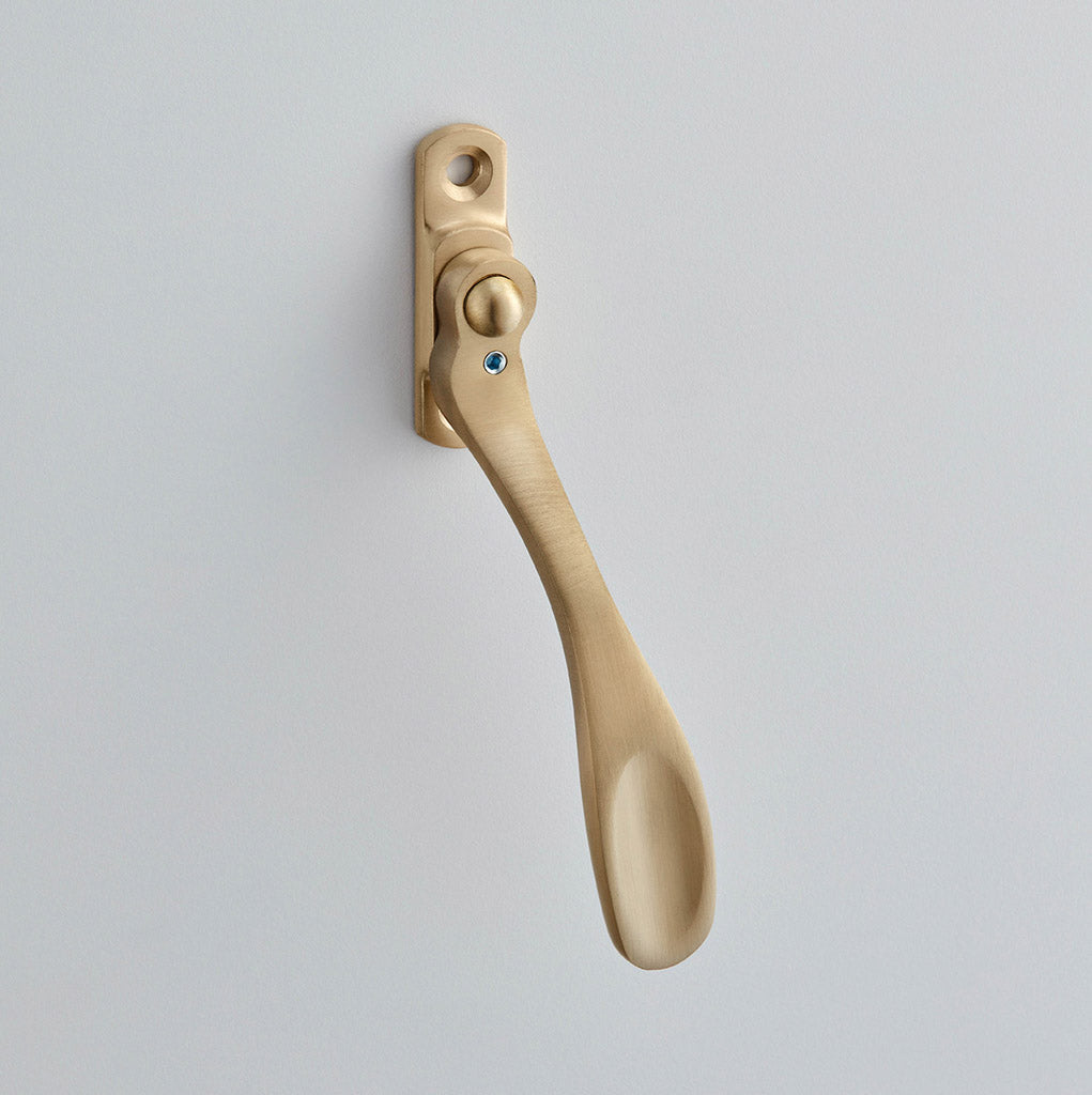 Croft - Window Espagnolette Handle - Spoon End - Lockable 6450LRH by Croft Ironmongery