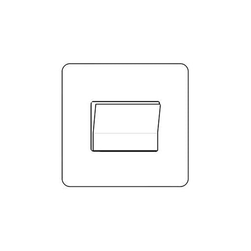 Bauhaus Range Polished Brass Switches & Sockets, BH1 - 6A Triple Pole Fan Isolator Switch by Heritage Brass By M-Marcus