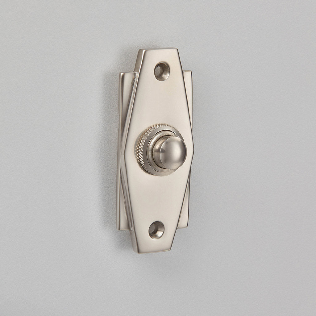Croft - Art Deco Bell Push 7015 by Croft Ironmongery
