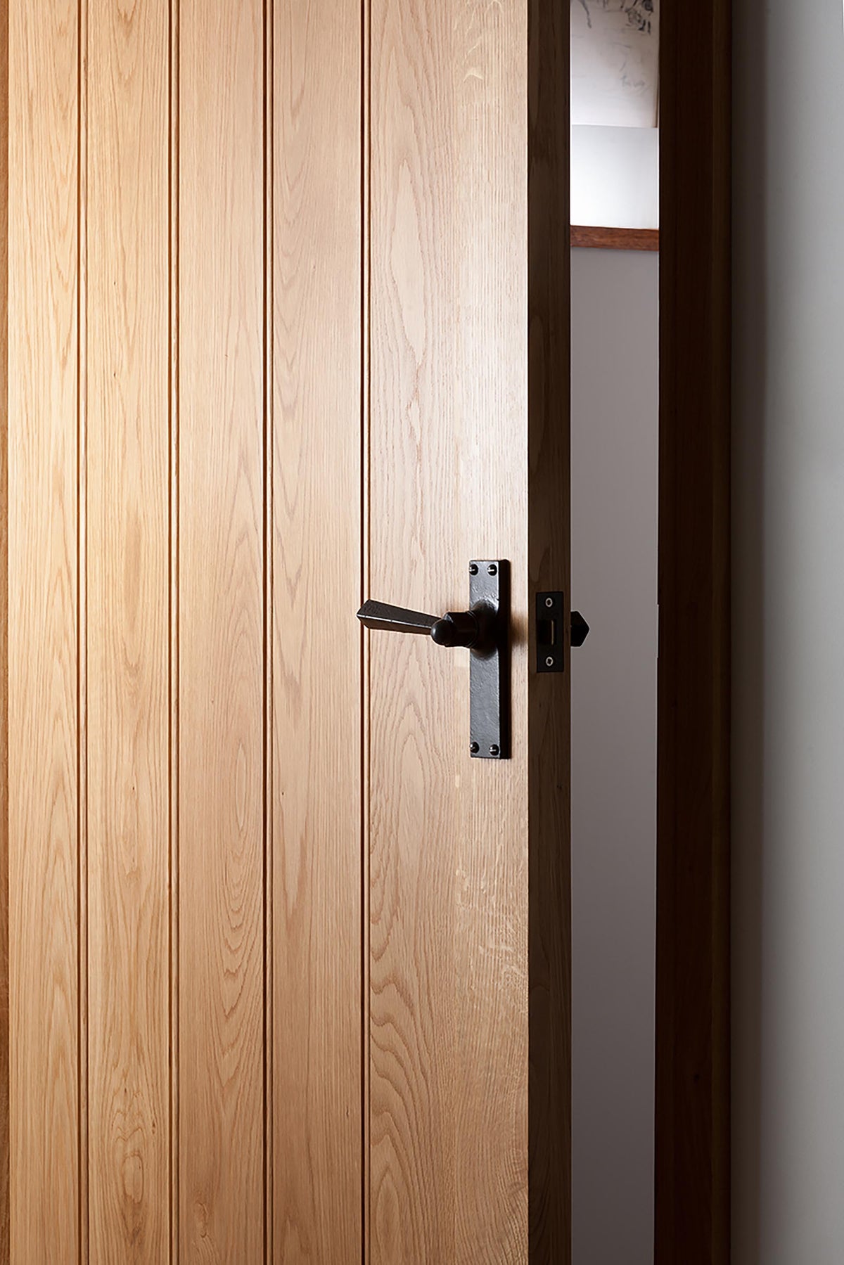 Straight Lever Latch Set by From The Anvil