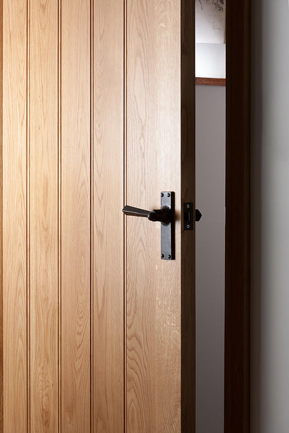 Straight Lever Latch Set by From The Anvil