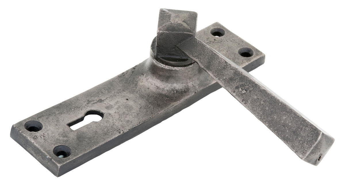 Straight Lever Lock Set by From The Anvil
