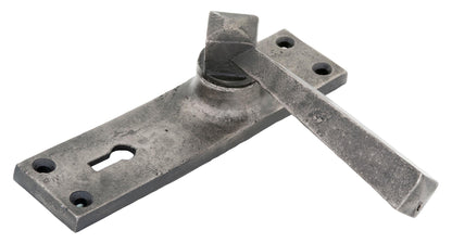 Straight Lever Lock Set by From The Anvil