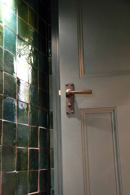 Straight Lever Bathroom Set by From The Anvil