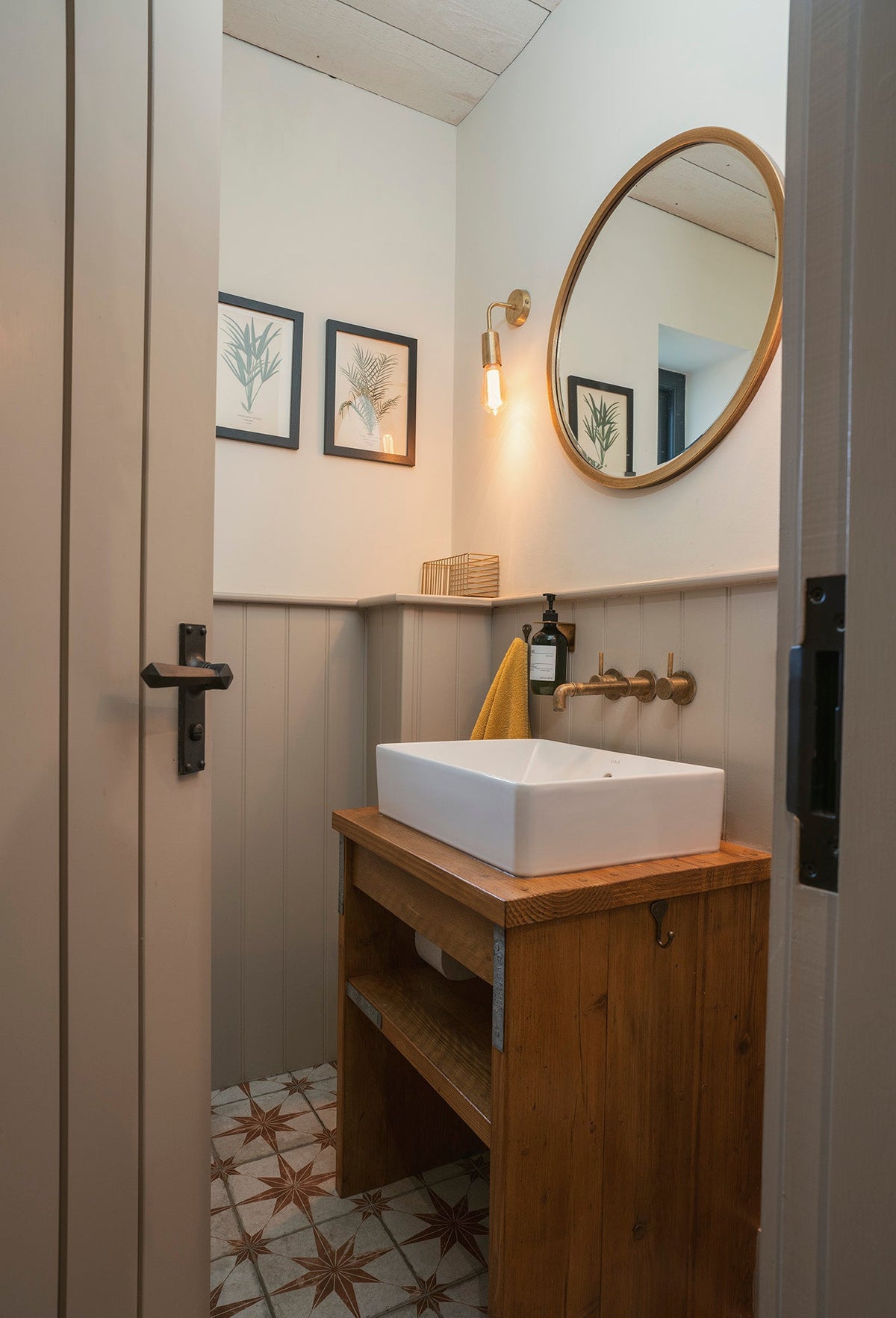 Straight Lever Bathroom Set by From The Anvil
