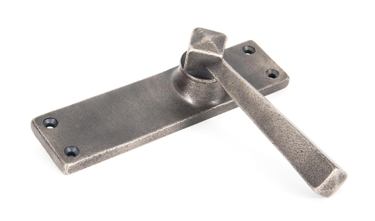 Straight Lever Latch Set by From The Anvil