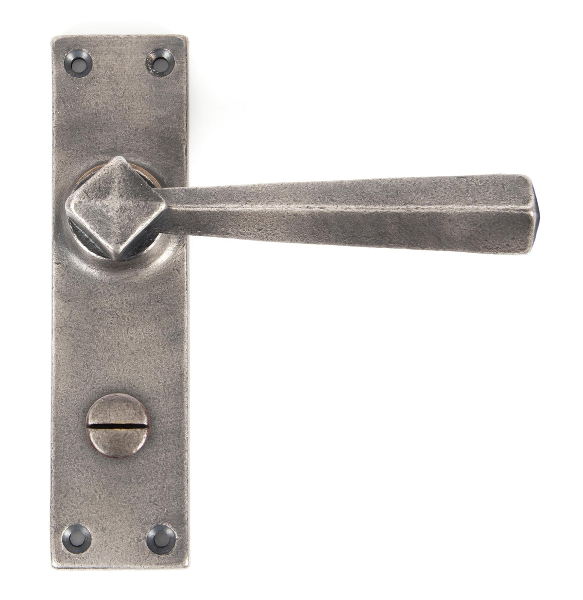 Straight Lever Bathroom Set by From The Anvil