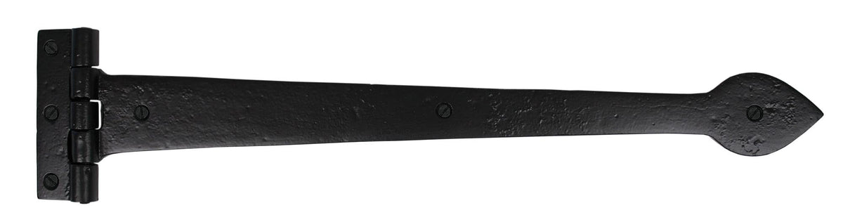 From The Anvil's Black Black Cast T Hinge (pair)
