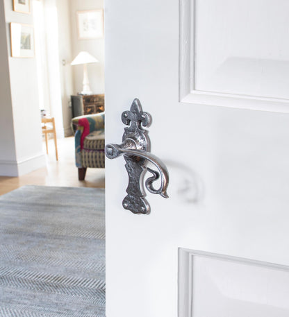 Curly Lever Latch Set by From The Anvil