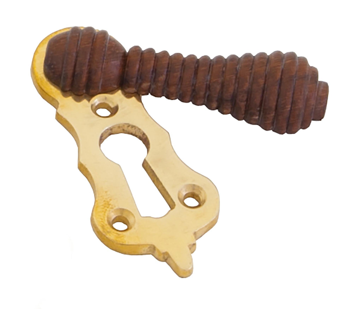 From The Anvil's Rosewood Beehive Escutcheon