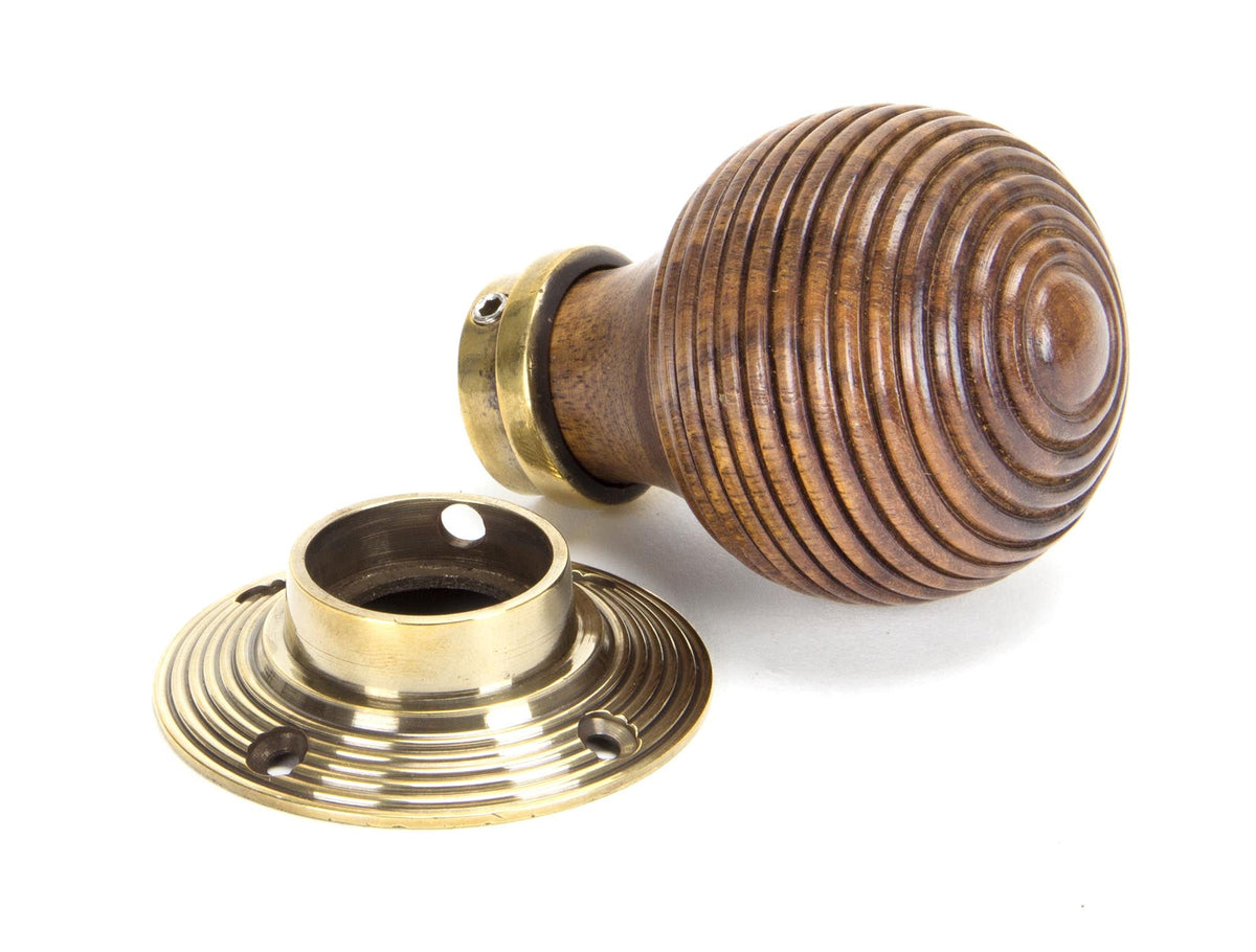 Wooden Beehive Mortice/Rim Knob Set by From The Anvil