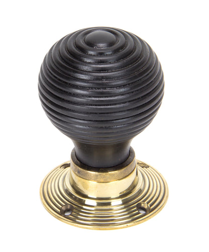 Wooden Beehive Mortice/Rim Knob Set by From The Anvil