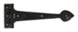 From The Anvil's Black Black Cast T Hinge (pair)