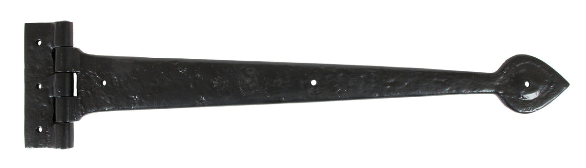 From The Anvil's Black Black Cast T Hinge (pair)