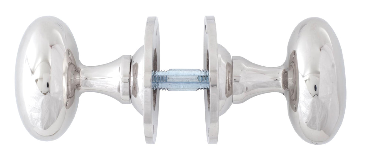 Oval Mortice/Rim Knob Set by From The Anvil