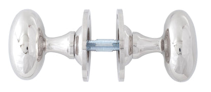 Oval Mortice/Rim Knob Set by From The Anvil