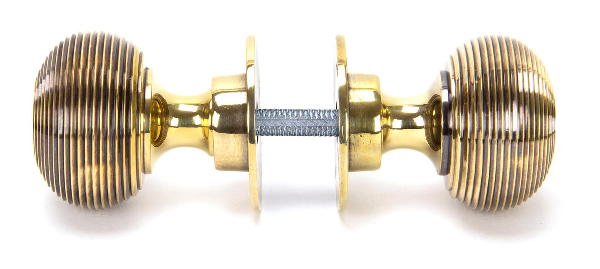 Heavy Beehive Mortice/Rim Knob Set by From The Anvil