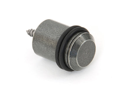 From The Anvil's Pewter Patina Floor Mounted Door Stop