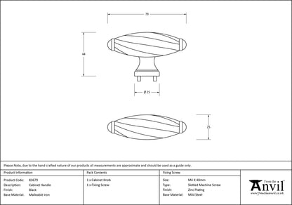 Cabinet Handle by From The Anvil