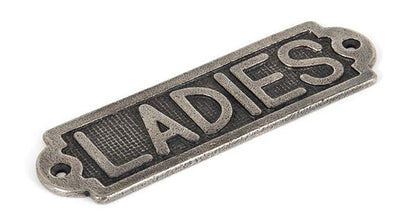 From The Anvil, Ladies Sign, Accessories, Signs