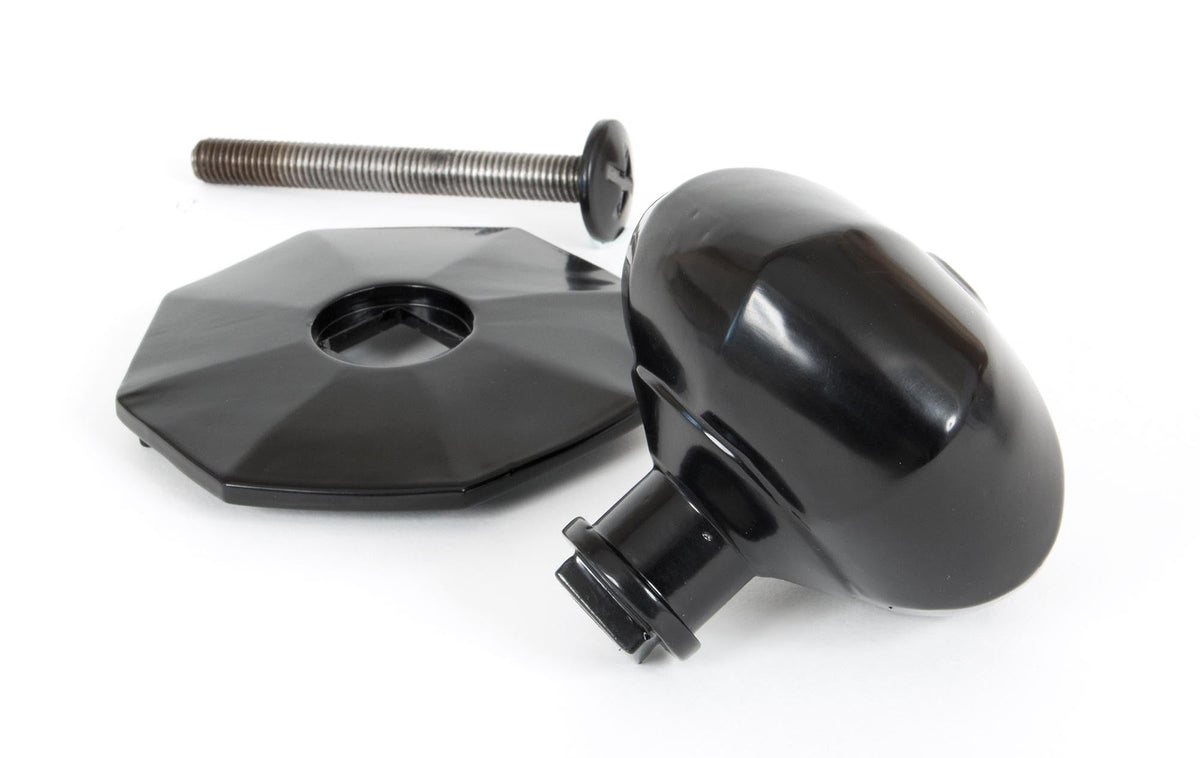 Octagonal Centre Door Knob by From The Anvil