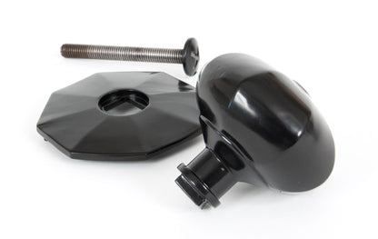 Octagonal Centre Door Knob by From The Anvil