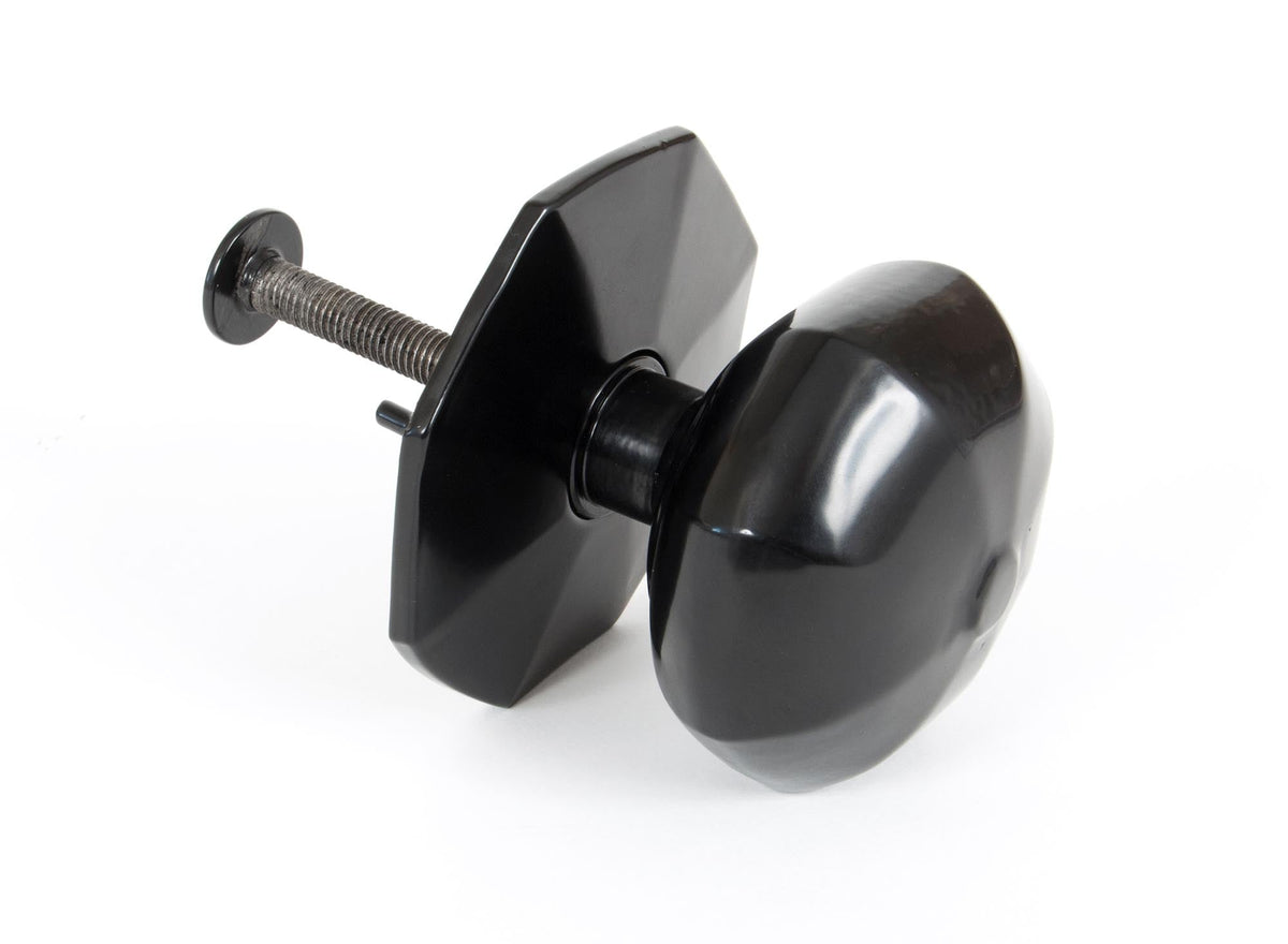 Octagonal Centre Door Knob by From The Anvil