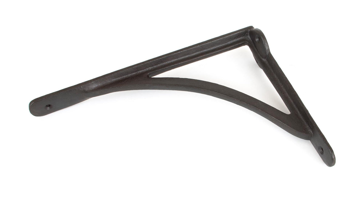 Curved Shelf Bracket by From The Anvil